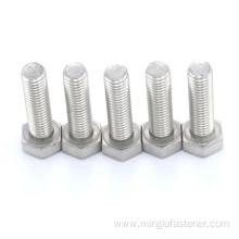 304 316 stainless steel hex bolt nut